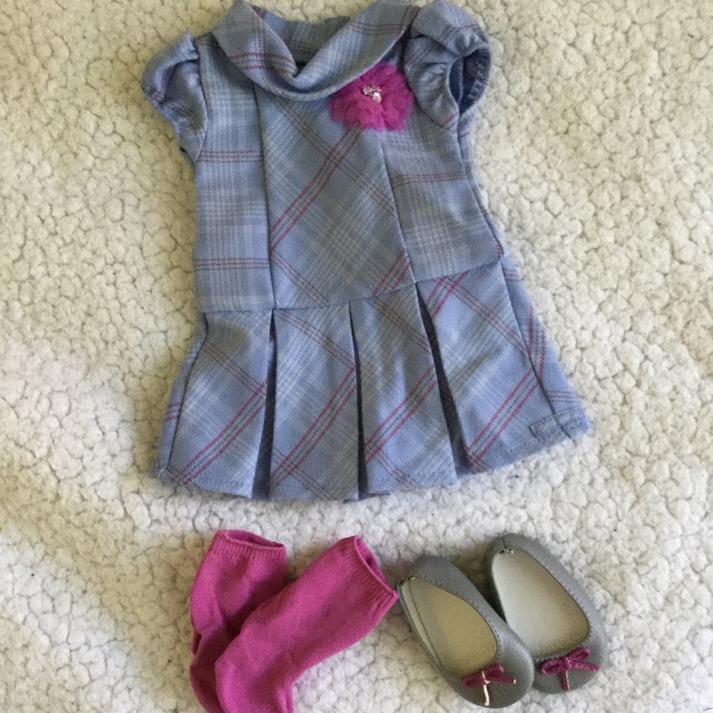 American Girl Doll School Dress Outfit